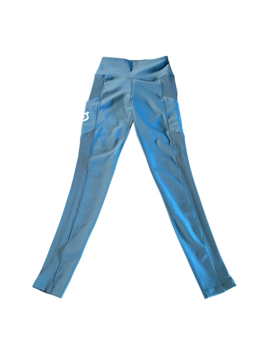 Peloton Teal Activewear Bike Leggings Size Small